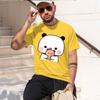 Panda Bubu Dudu And Their Babies T Shirt Fashion Funny Couple Tshirt Unisex Unisex Fashion Casual Short Sve Tees Clothing 2026 New