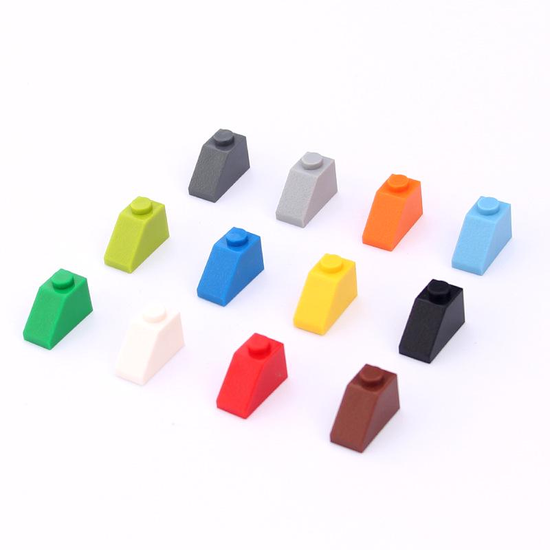 DIY Educational Slope Bricks 1x2, 45° - Compatible with Lego, 3040 Parts