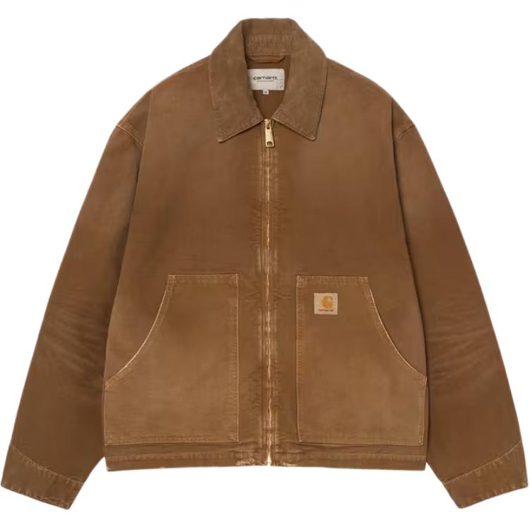 Carhartt WIP SS26 OG Arcan Jacket Vintage Thick Unlined Long Sleeve Loose Fit Jacket Unisex Jacket I036867-1FJ-17