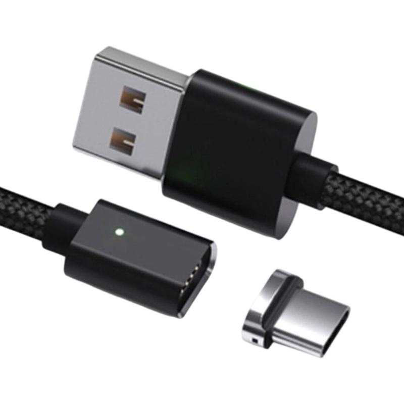 Type C Magnetic Charging Cord With Anti Dust Design And Safe Protections Chip For Secure Night Charging