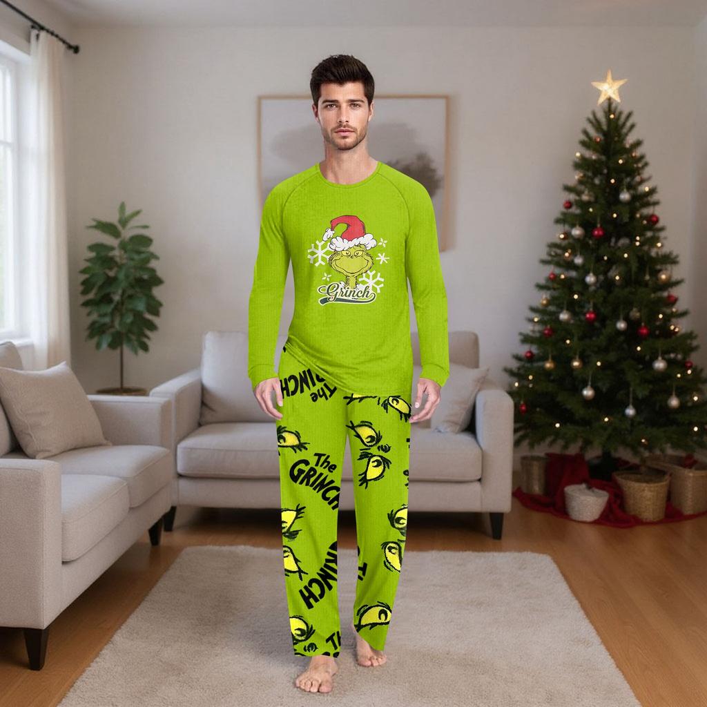 Passende Familiensets mit Weihnachtsmotiven, Langarmshirts und Hosen