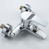 Shower Faucet Household Bathroom Bathtub Faucet Zinc-alloy Wall Mounted Brass Hot and Cold Water Triple Shower Mixer Tap