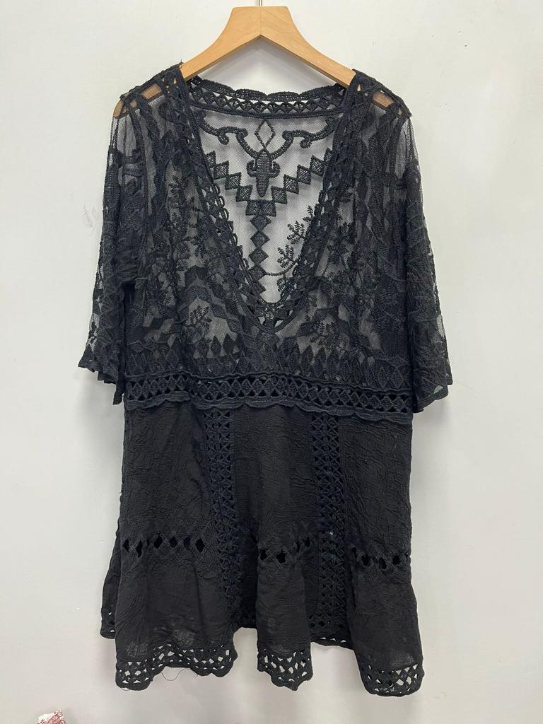 Blusa de praia sexy decote V vazado blusa de biquíni roupa de banho protetor solar