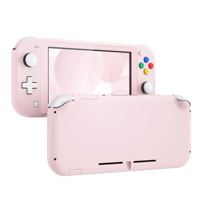 eXtremeRate Custom Case Cover for Switch Nintendo Switch Lite Controller Repair Kit with Pure Color DIY Compatible Case Shell for Switch Lite Blossom