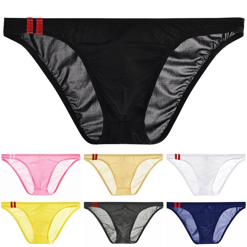 Low Rise Briefs Underwear Solid Bulge Pouch Plus Size Men Male Underpants