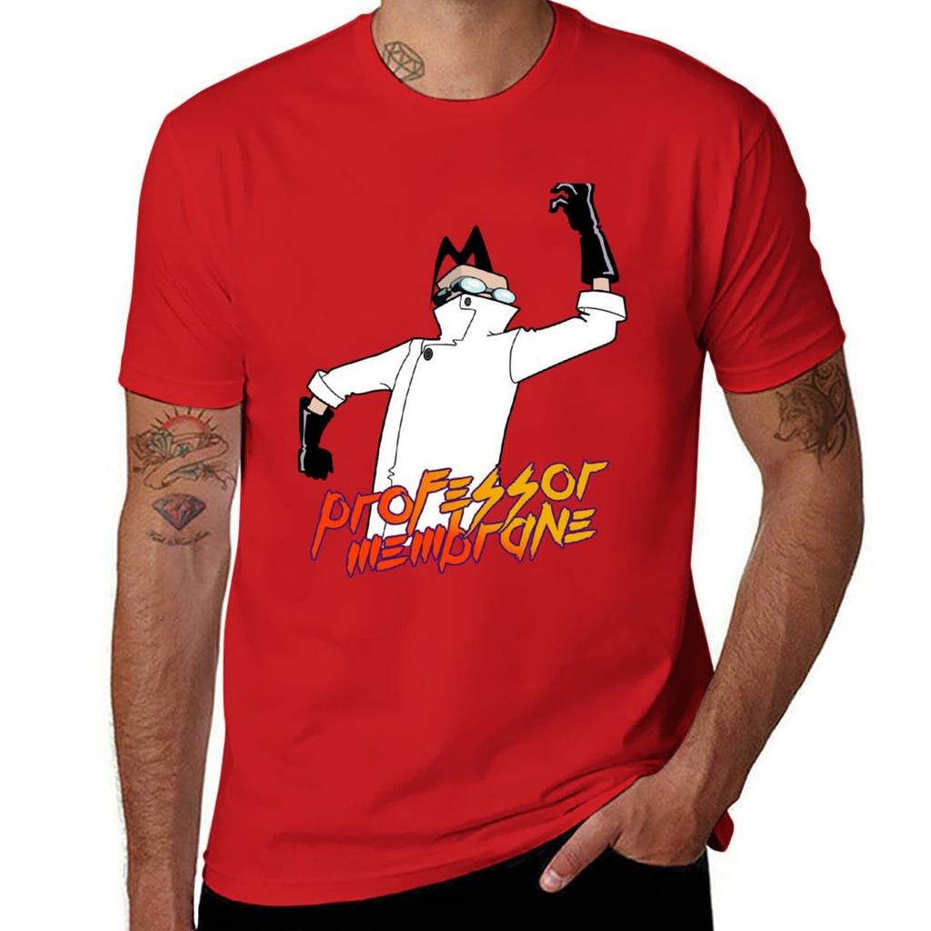 Professor Membrane T-Shirt Sports Fans Anime Clothes Cute Tops Short Sleeve Tee Heavy Weight T Shirts for Men