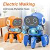 Musical Spider Robot Toy Featuring 6 Dancing Arms – Perfect for Boys and Girls