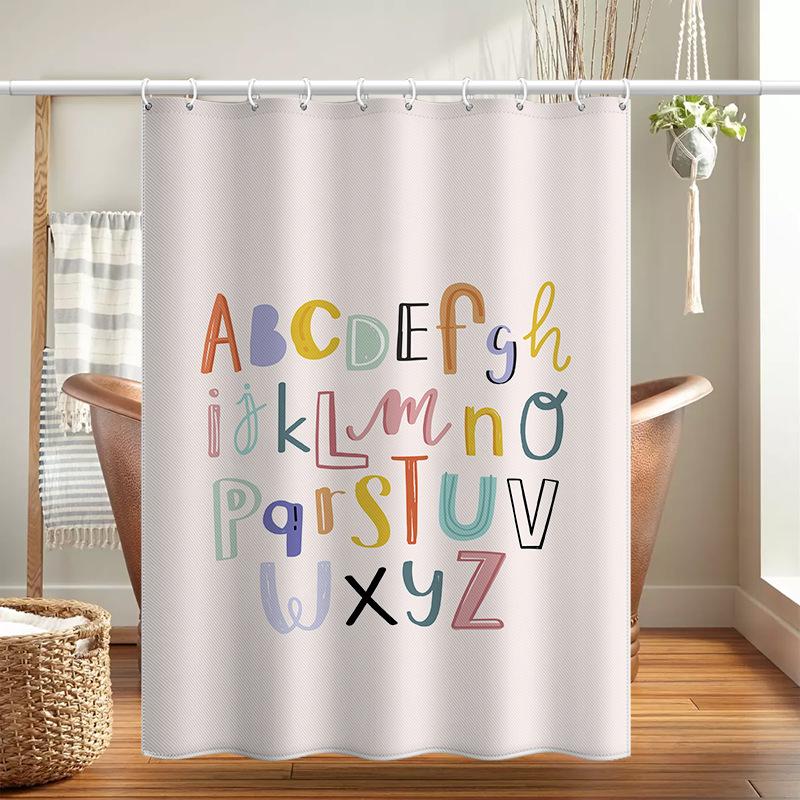 Koupelna zesílená vodotěsná záclona odolná proti plísním sprchový závěs Sprchový oddíl Závěs Sprchový závěs Koupelnový závěs Bez perforace