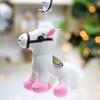 Simulated Horse Plush Toys Creative Year of The Horse Mascot Pendant Doll Home Decoration Zodiac Horse Hanging Decoration