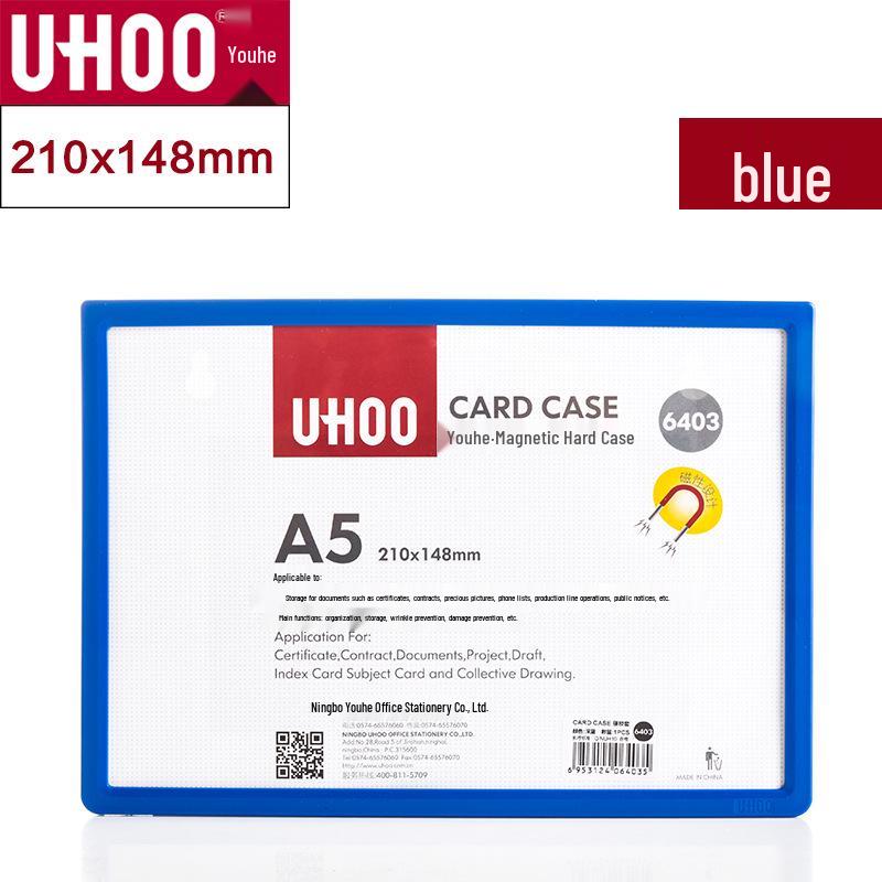Youhe Magnetic Hard Cover for A3/A4/A5 Documents - Business License & Certificate Protector.