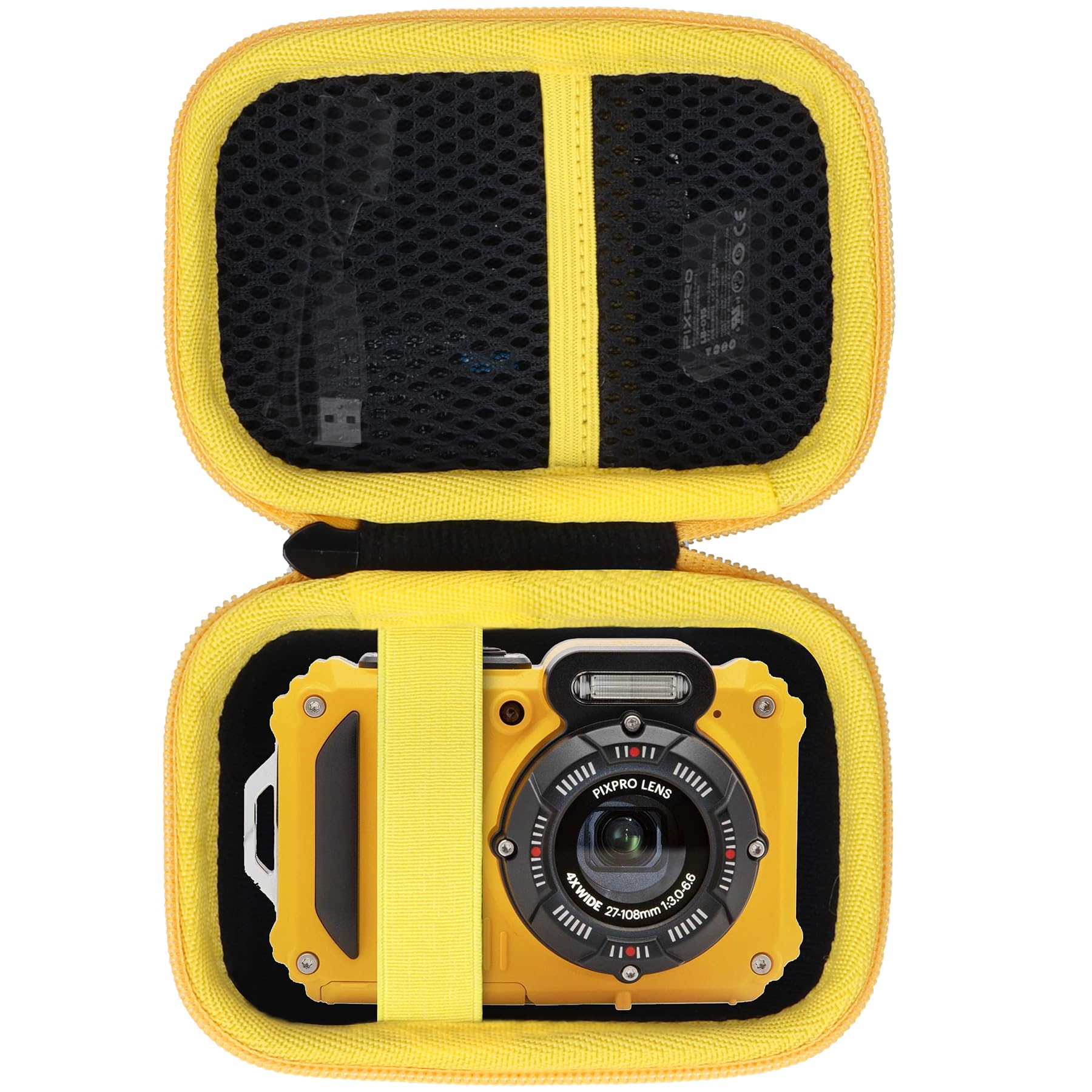 

Kodak PIXPRO WPZ2 Compact Digital Camera Compatible with Lebakort Storage Case (Black Case)