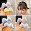 Pastel Nyanko Clips, 5 Colors, Set of 10, Ribbon Clips, Lolita, Dreamy Kawaii, Gothic Lolita Hair Clips, Hairpins, Hair Accessories [Used]