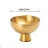 Salad Bowl Food Grade Ice Cream Dessert Cup Golden Silver Stylish Household Tableware for Outdoor Events