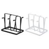 Steel Bottle Cup Hanging Drying Rack 6 Hook Organizer For Drinking Glass Containers With Protective Rubber Ends Hooks