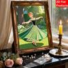 Disney Pearl Art Moana Anna DIY Handmade Pearl Gemstone Painting Kit Special Shapes Home Wall Decor Crafts