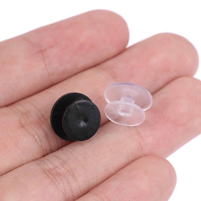 100Pcs Plastic Buckles Ornaments For Shoes Accessories Diy Shoes Buttons Lightweight Buckles Black Clear Buckles Findings