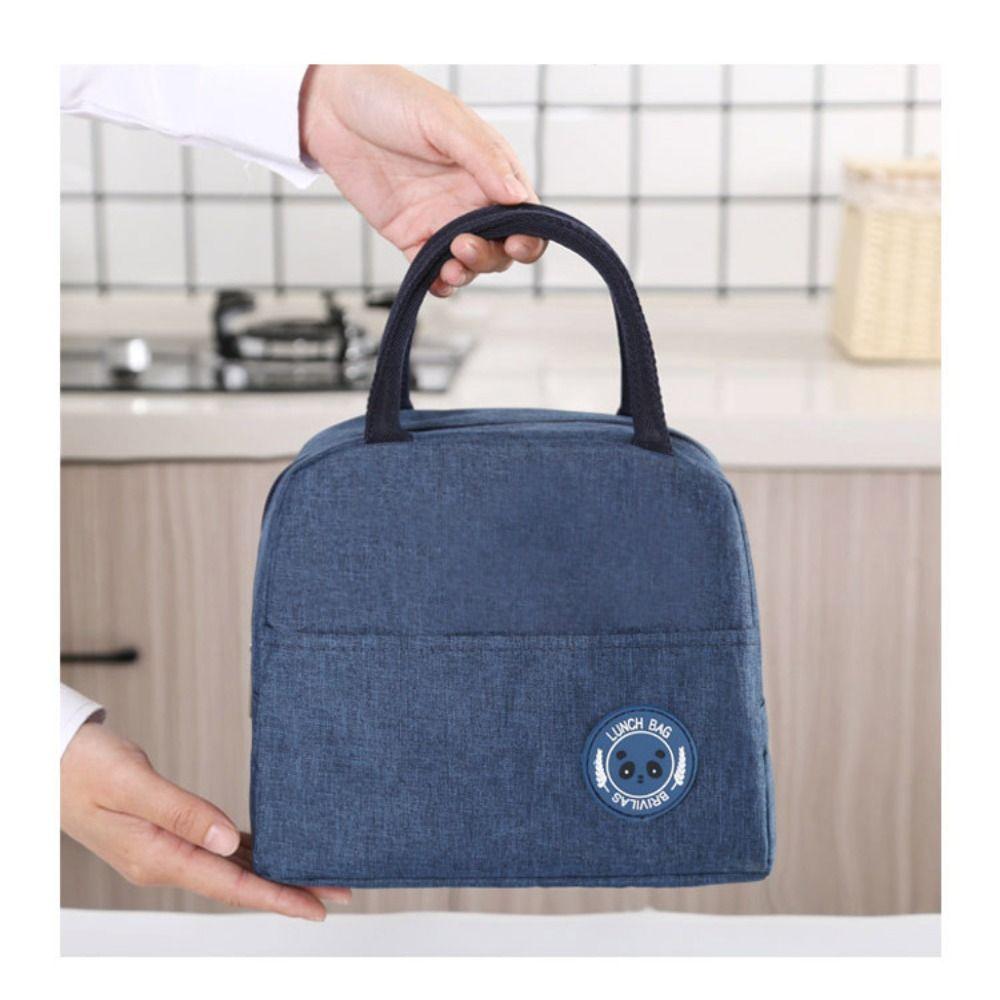 Φορητή Τσάντα Μεσημεριανού Γεύματος Κουτί Φαγητού Θερμομονωμένη Κάβα Τσάντα Κανβά Πουγκί Παιδικό Σχολείο Φορητό Δοχείο Δείπνου Πικνίκ Αποθήκευση Φαγητού