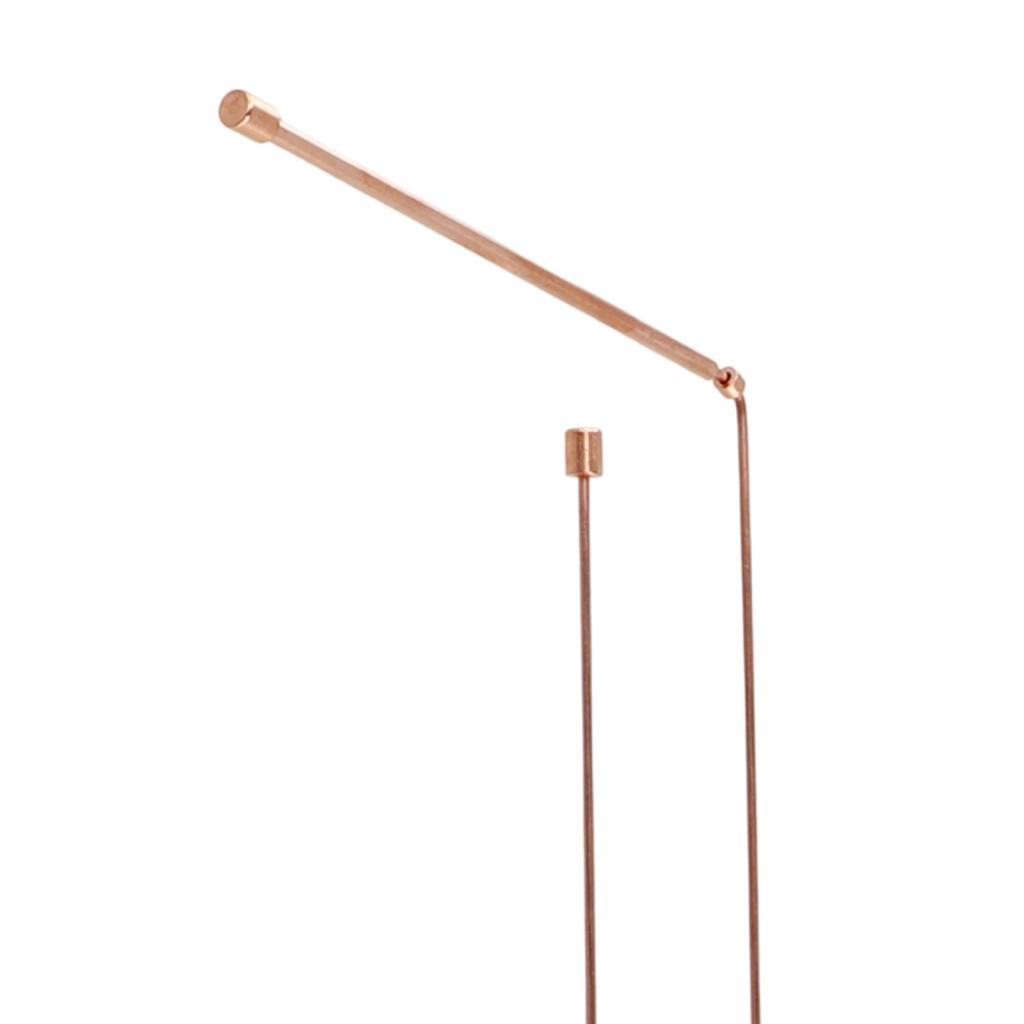 Copper Probe Rod Set 2 Pieces for Water Detection and Treasure Finding