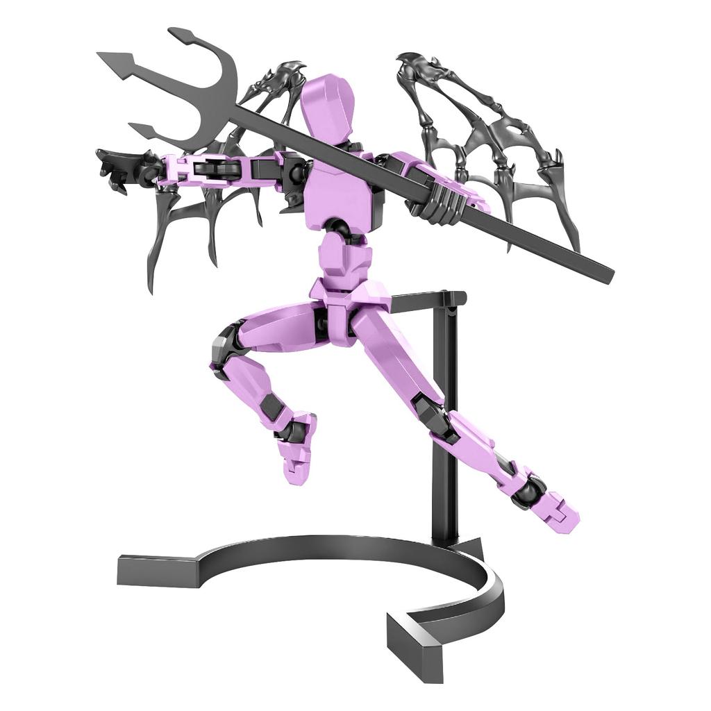 Mobile Doll Set, 3D Titan Robot Mobile Doll, Posable Mobile Doll, Suitable For Collectors, Desktop Decoration
