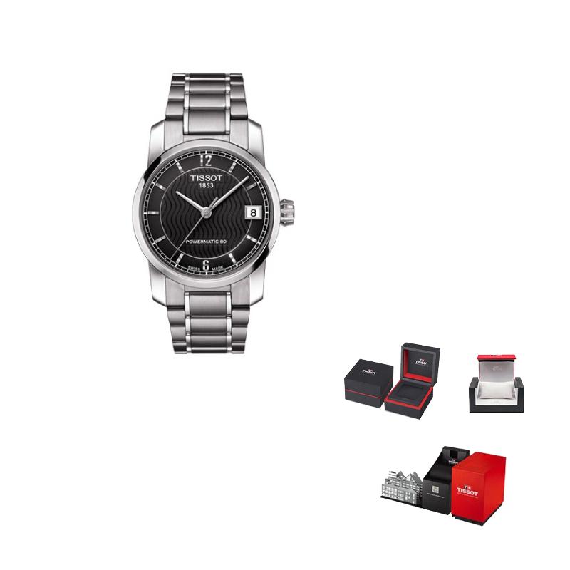 

TISSOT Ti Automatic Mechanical Movement Women s Watch 32mm Black Dial T087.207.44.057.00 Black Dial