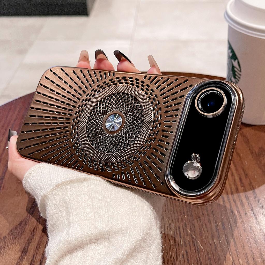 Heat Dissipation For Magsafe Phone Case For iPhone 17 Air 16 Plus 15 14 13 12 Pro Max Magnetic Lens Protection Shockproof Cover