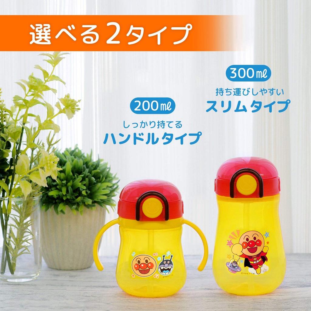 LEC Anpanman One-Touch Straw Mug 200ml