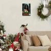 Vintage Metal Wall Art Sexy Green Bikini Beauty Decor Plaque, 7.87x11.8 Inch Retro Sign for Cave Bar Garage Room Decoration