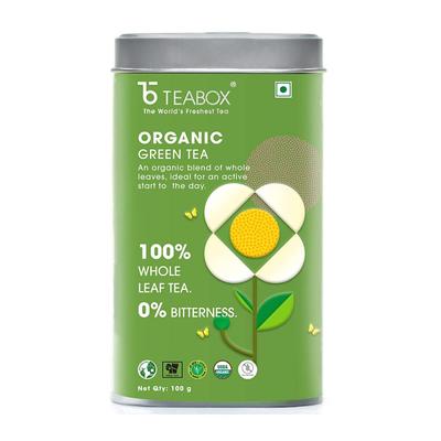 Green Tea Darjeeling (100 G), Organic Darjeeling Green Tea Teabox