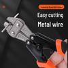 8-Inch Mini Bolt Cutters: Compact Steel Wire Pliers with Labor-Saving Design