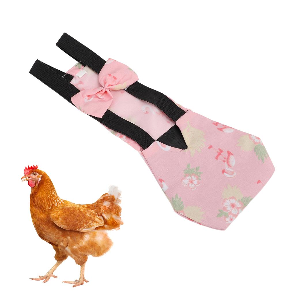 Pet Chicken Diapers Poultry Diaper Breathable Poultry Poop Pocket Diapers for Goose Duck Chicken