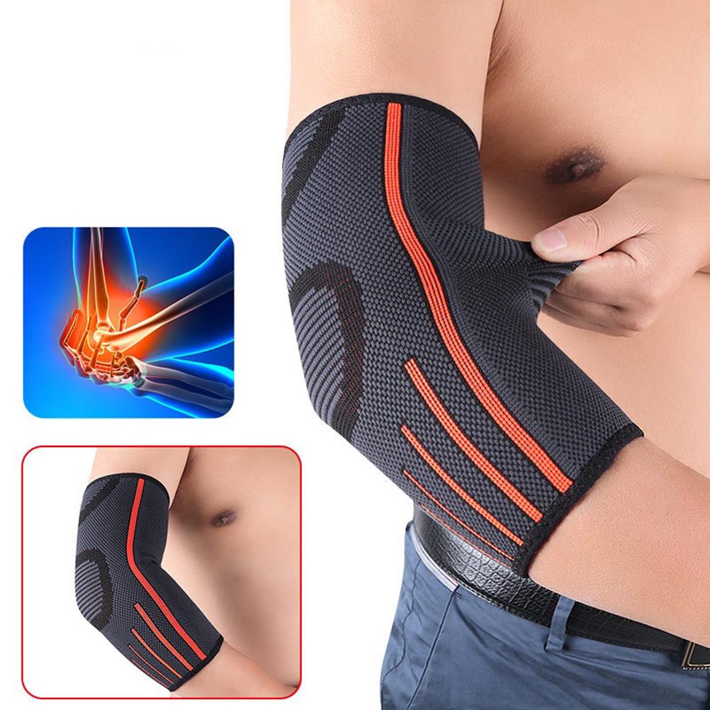 Elbow Brace Knit Elastic Sports Elbow Support Sleeve for Tennis Elbow  Elbow Workouts Weightlifting Outdoor Running