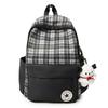 Schoolbag Korean Version Fashion Women's Casual Backpack Girl Junior High School Girl High School Student Schoolbag Japanese Versatile Ins Backpack