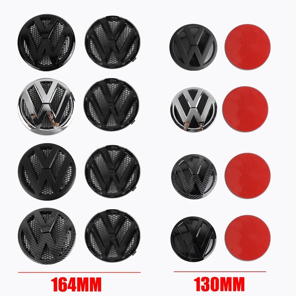 2026 Hot 1/2pcs For Volkswagen VW Transporter T5 2010 2011 2012 2013 2014 2015 Car Front Grill Badge Rear Trunk Emblem Cover Accessories ET1