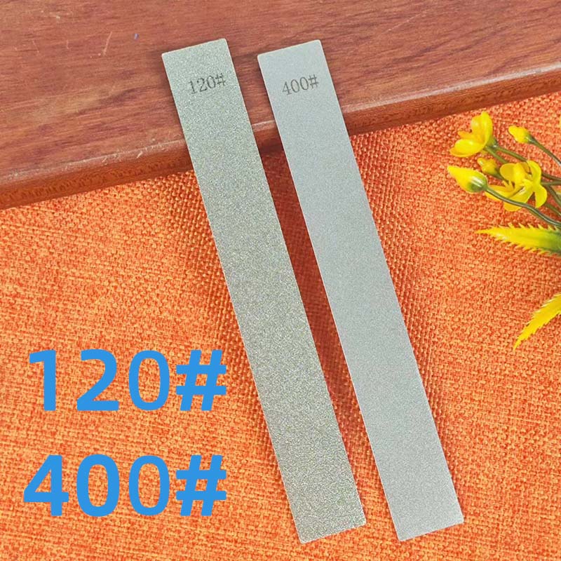2PCS Diamond Stone No Base Bar Used Knife Sharpener Diamond Whetstone Grinding Stone Sharpening Stone Bars Kitchen Tool Hot