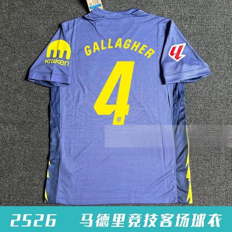 2526 Football Jerseys AC Miami Messi Barcelona Real Madrid Bellingham Mbappe Team Sports