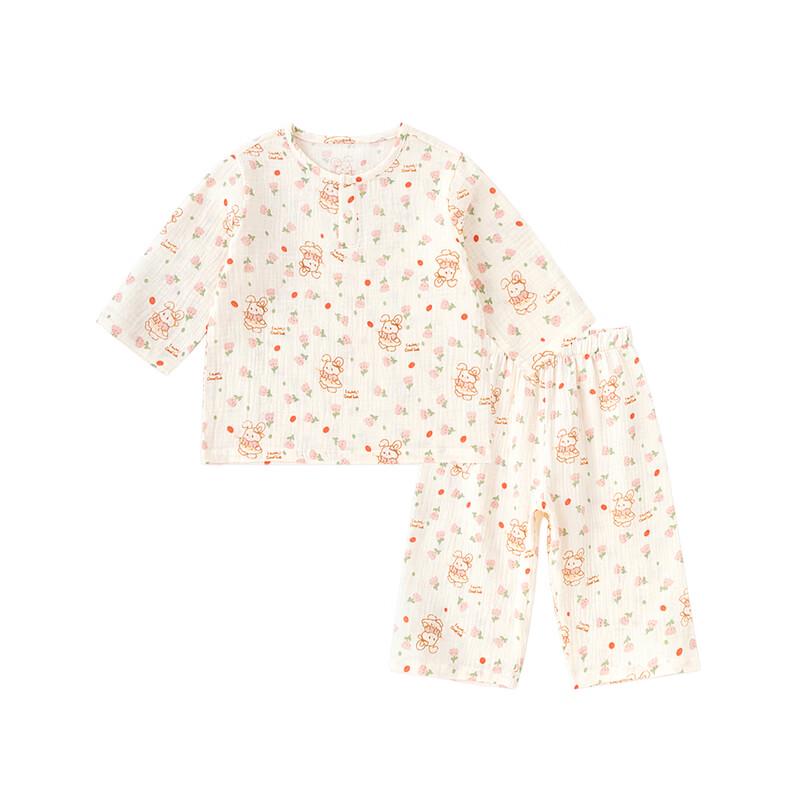 Kids' Summer Pure Cotton Pajama Set