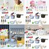 Colorful Kids Kitchen Toy Set With Realistic Cooking Features For Boys And Girls
