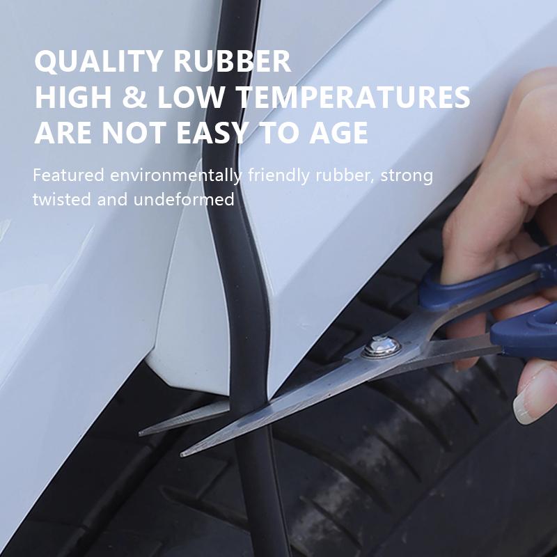 SEAMETAL 2 STUKS Auto Deurafdichtingsstrip Rubber C-Stijl Geluidsdicht Stofdicht Auto Deurrand Weerstrip Auto Afdichtingsstrip