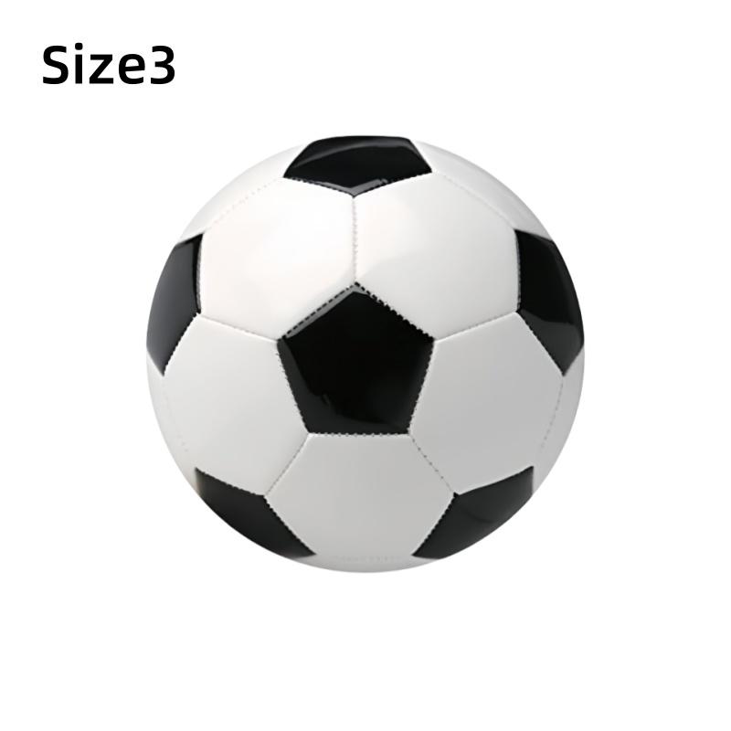 

Size 3/5 Soccer Ball, Official Size and Weight - Classic Black and White - For Indoor and Outdoor Use - Durable and Long Lasting