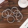 6pcs 3.94 Inch Rubber Sealing Ring Gaskets + 1 Hook for Nutri Ninja Blender, Silicone O-Ring Replacement for Ninja Auto-iQ Pro Extractor CT680