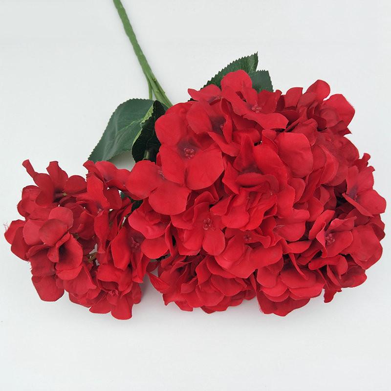Hydrangea Simulation Flower Home Greenery Wedding Decoration Props Photography