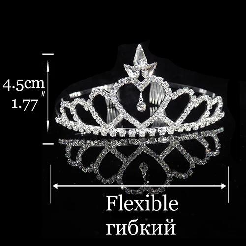 Classic Bride Rhinestone Crown Hair Accessories Headgear Studio Wedding Dress Accessories Direct Sales