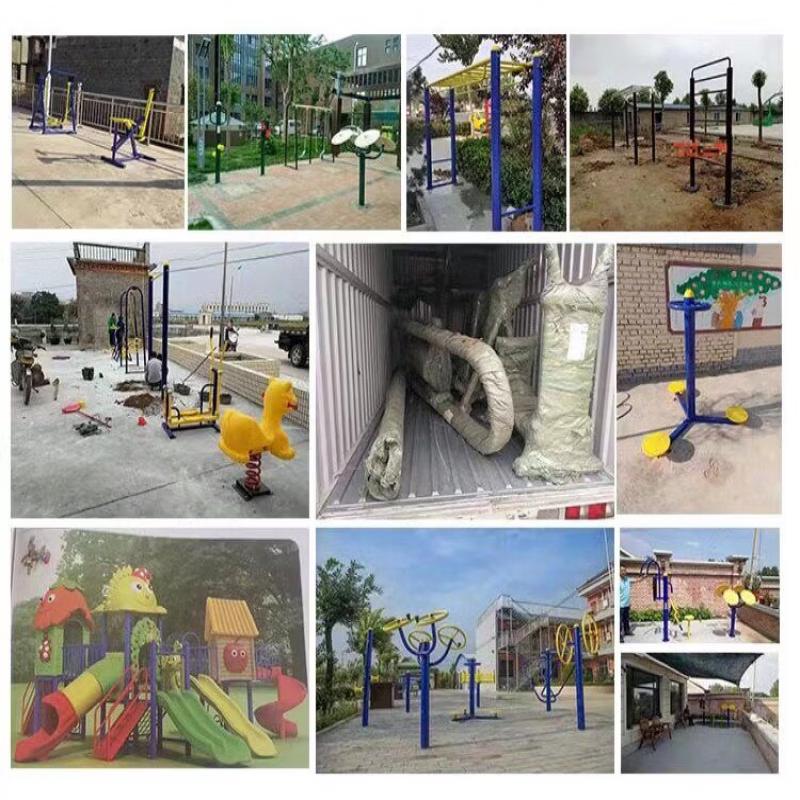Jundingying Outdoor In-Ground Parallel Bars