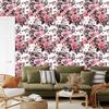 Wallpaper Flowers, Roses and Peonies for the Living Room and Bedroom 50x1000