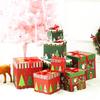 In-Stock Christmas Party Decorations - Large, Medium, Small Gift Boxes & Gift Bags for Tree Bottoms