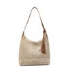 Holiday beach bag women's summer new large-capacity tote bag simple and versatile shoulder woven bag