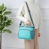Portable Large-Capacity Insulated Oxford Cloth Lunch Bag for Students & Picnics