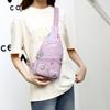 Women Chest Pack 2024 Bags for Women Female Sling Bags Crossbody Shoulder Chest Bag Casual Girls Messenger Pack Phone Bag
