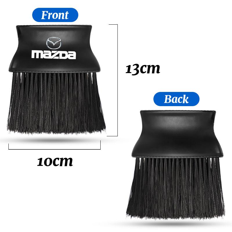 1Pcs Car Dedusting Brush Air Outlet Cleaning Brush for Mazda 3 6 CX5 2 CX3 CX9 MX5 RX8 Axela Demio Atenza MS IUE2