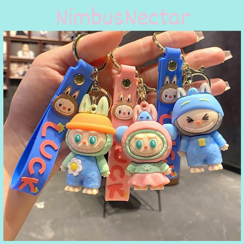 Cute Cartoon Labubu Pendant Keychain For Gift Gifting And Party Decor